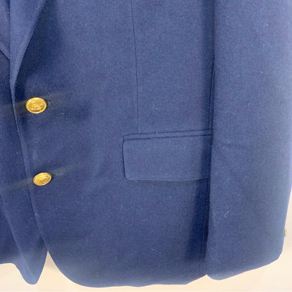 VTG Ralph Lauren Polo University Club Blazer Virgin Wool - Picture 8 of 13